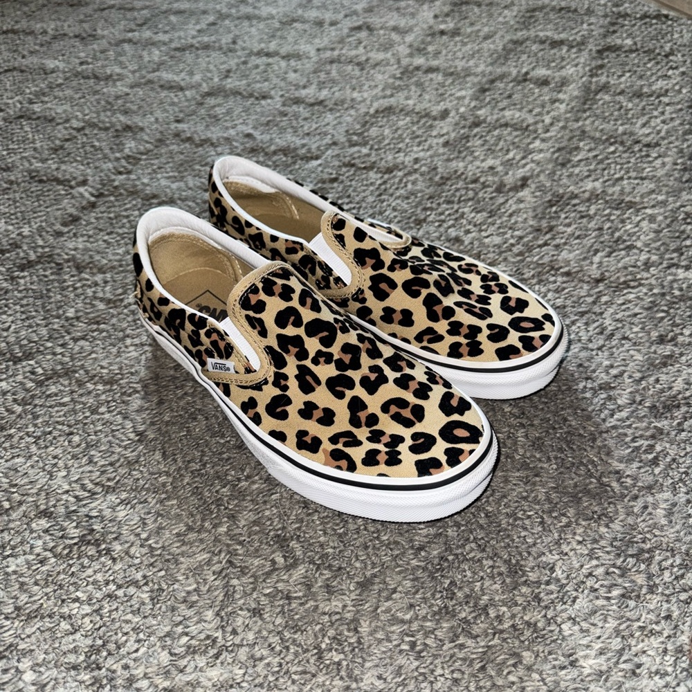 Vans Slip-On Skate Shoe - Leopard